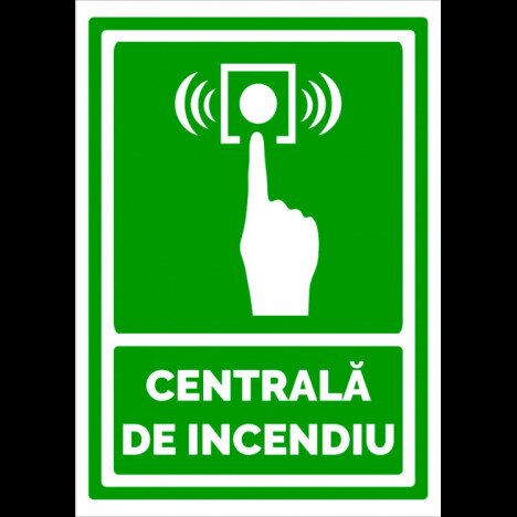 Indicator de securitate centrala de incendiu